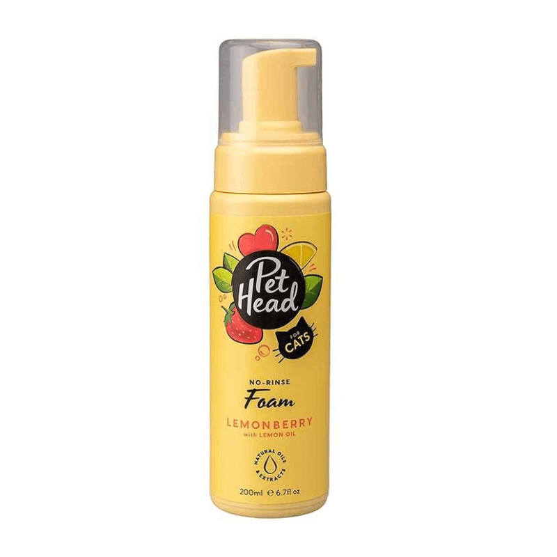 Shampoo en seco para gatos Pet Head Felin' Good Lemonberry
