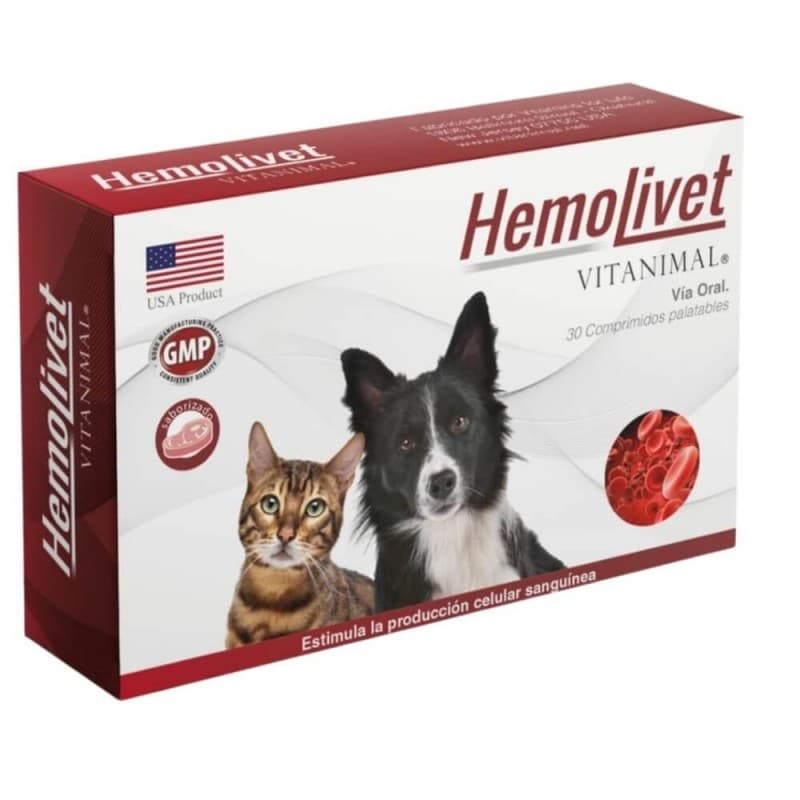 Hemolivet 30 comprimidos