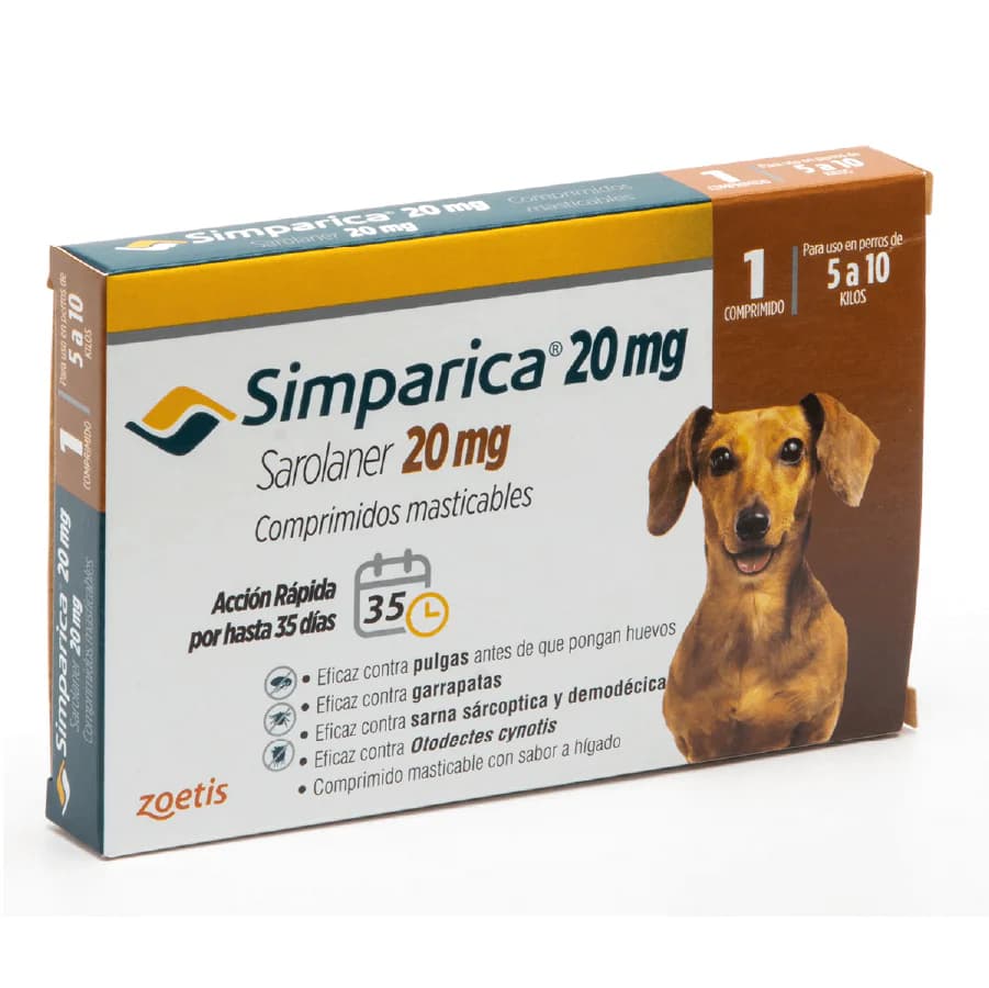 Simparica 1 comprimido (5 a 10 kg)